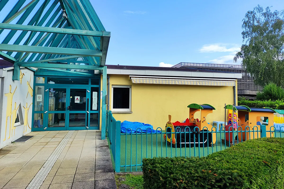 Crèche de la Wantzenau - Aire de jeu extérieure