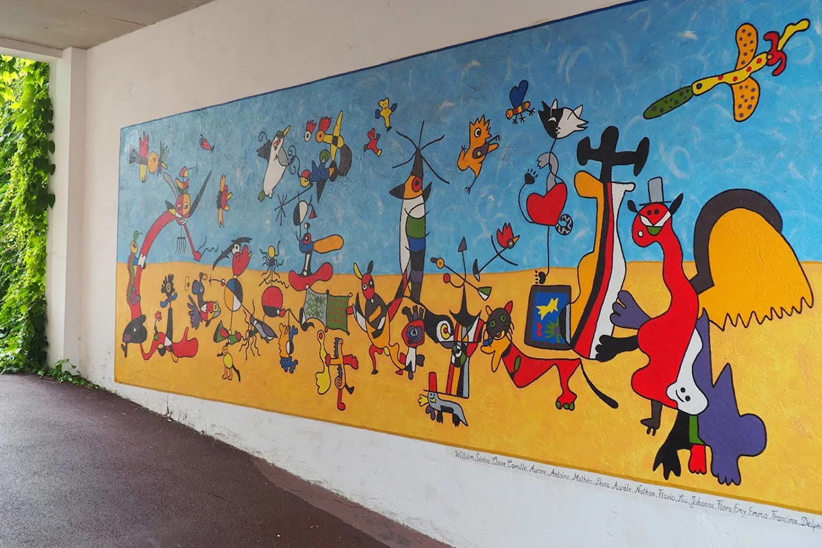 Périscolaire Kid Club d'Eckbolsheim - Fresque