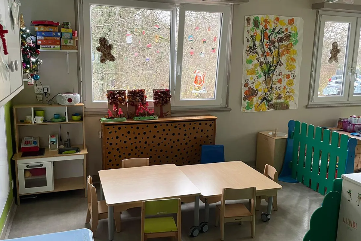 Crèche collective Woerthel intérieur